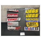 tool box sticker display board