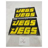 JEGS tool box sticker
