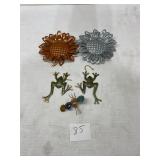 Metal artwork home decor
