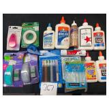 glue and tape lot