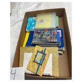 tray lot of small note books