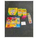 new packs of colored pencils some crayola