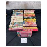 lot of romance novel paperbacks zebra heartfire