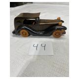 Wooden 10 inch coupe car