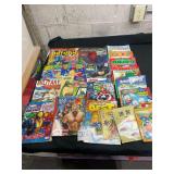 large lot of coloring and activity books