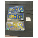 old Pennsylvania license plates