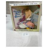 Read and play book and toy mother goose