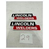 Lincoln Welders tool box sticker
