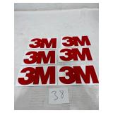 3M Tool box stickers