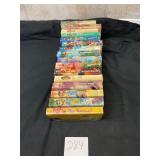lot of zebra heartfire romance novels paper backs
