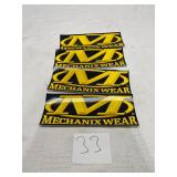 Mechanix wear tool box stickers