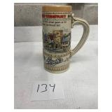 stroh's beer stein