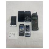 lot of older cell phones for parts or repair