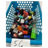 lot of nail polish