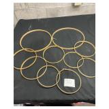 lot of embroidery hoops