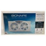 Digital Window Fan 3 Speed (24-34 in) White