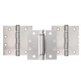 Satin Chrome Spring Hinge 1 Spring 2 Ball Bearing
