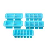Souper Cubes Silicone Freezer Storage Tray, 5 Pack