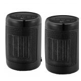 OmniHeat Digital Ceramic Personal Heater, 2-pack