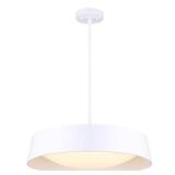 Chandelier in White Finish