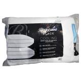 Memory Foam Plus Gel Fiber Pillows, 4 total