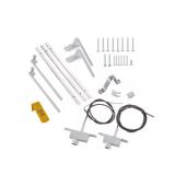 Window Bar Quick Release Kit, White