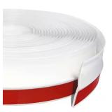 32.8 ft.Garage Door Top and Side Seal Strip White