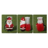 Funny Golf Tee Holder with 4 Tees, Cool Golf