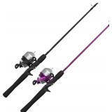 Zebco 33 Spincast Reel and 2-Piece Fishing Rod