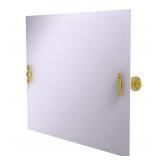 Allied Brass Retro Frameless Bathroom Mirror