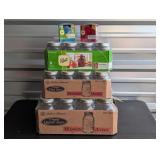 Lots of canning jars