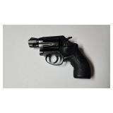S&W .357 snubnose revolver with Crimson Trace laser grip
