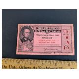 1940 Republican National Convention ticket