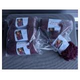 yarn lot 7 - red heart boutique fur sure -...