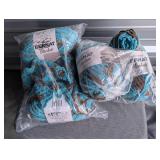 yarn lot 8 - yarnspirations bernat blanket -...