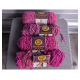 yarn lot 12 - lion brand homespun thick and...