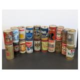 old beer cans