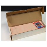 1990 Donruss baseball cards in box marked '90...