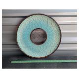 round turquoise decor