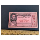 1940 Republican National Convention ticket