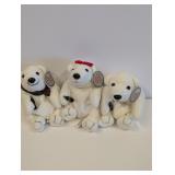 Coke collectors plush stuffies Holiday dad,...