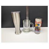 Spuds Mckenzie glass etc