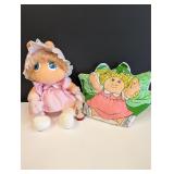 Miss Piggy and Cabbage Patch plush stuffies