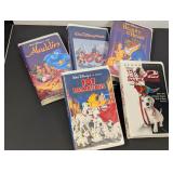 VHS lot - 9 Disney classics