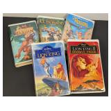 VHS lot - 8 Adventure