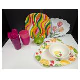 plastic kitchenware trays etc