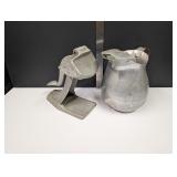 aluminum pitcher and juicer