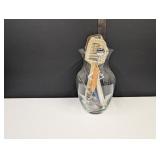 vase with kitchen utensils 3 - melonballer etc