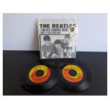 beatles 45s lot, i saw her standing there/I...