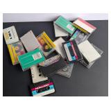blank cassettes - unknown recordings on them if...
